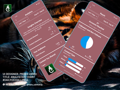 ANALYTICS CHART app branding dailyui dailyuichallenge design graphic design illustration logo ui vector