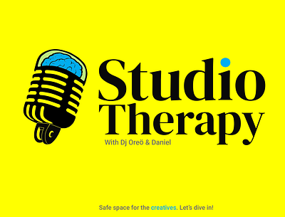 Studio Therapy branding design graphic design logo typography