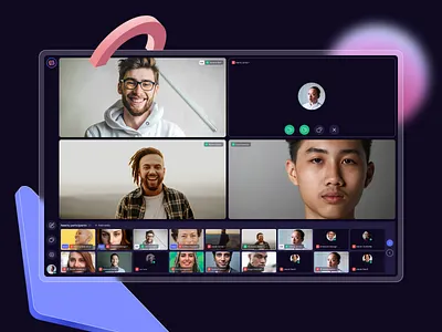 Wind4Tune - Streaming platform dark design streaming ui user interface ux video web