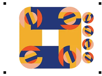 Abstract rotary machine abstract art design flatdesign graphic design illustration illustration art illustrations logo machine rotary