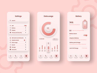 Network Provider Mobile App 3d app branding design illustration logo network provider mobile app typography ui ux vector