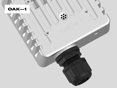 OAK AI CAMERAS RENDERS 3d breezy keyshot product render