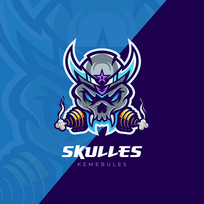 Skulls Smoke creative design esport esportlogo gaming graphic design identity illustations logo logodesign mascotlogo skulls sportlogo symbol twitch vector