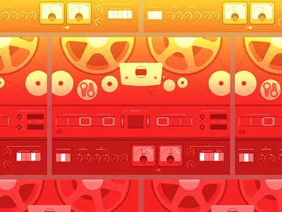 Sounds of Isolation: J37 Tape affinity designer affinitydesigner illustration vector