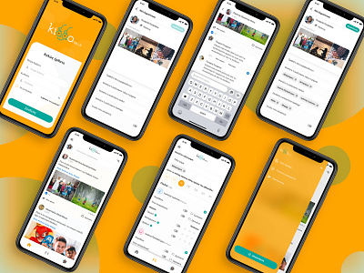 KiddoNews Project app design kidsapp kidsmobileapp mobile mobileapp sketch ui ui design ux