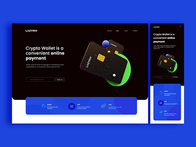 Landing Page 3d 3d illustration design ui ui kit uielements