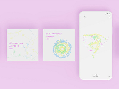 social media: vibe art branding design graphic illustration logo media social