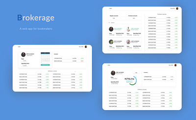 Web app for bookmakers app design minimal ui uidesign web