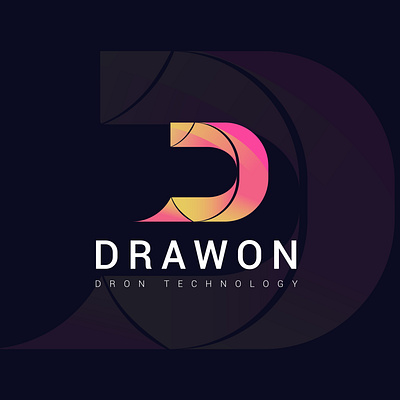 DRAWON LOGO abstract brand logo design graphic design logo minimal