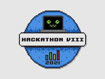 nCino Hackathon VIII 8 bit hackathon illustration ncino pixel