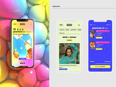 BOBBLEHAUS fashion new york sabbath ui web design