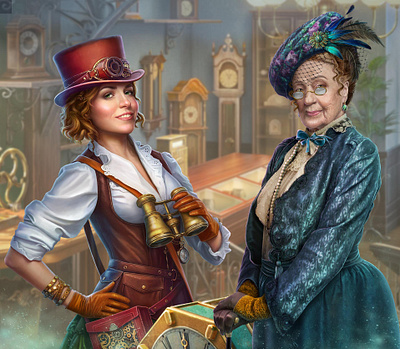 Characters Design 2d 3d art branding design environment games illustration ui