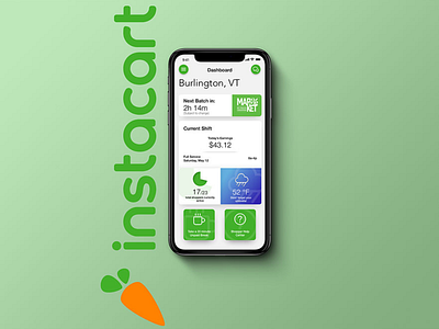 Instacart UI/UX redesign app design application design branding design desktop graphic design layout mobile product design redesign ui user experience user interface ux uxui web design website design