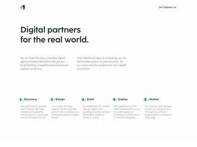 Seam 2021 design branding design typography