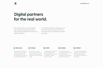 Seam 2021 design branding design typography