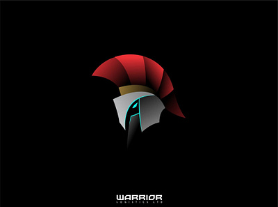 gradient spartan logo branding character design fighter geek gradient graphic design icon illustration illustrator logo sparta spartan ui vector warrior
