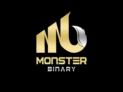 Logo Monster Binary design logo