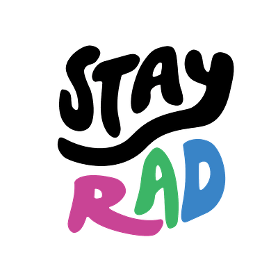 STAY RAD (POLY) art design digital digital art illustration lgbt lgbtq lgbtqia mixed media poly rad stay stay rad