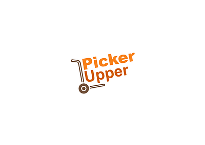 PickerUpper Logo adobe adobe illustrator design illustration logo logodesign typography vector