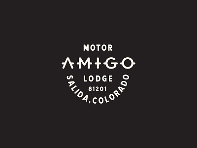 Amigo Motor Lodge Brand Dev amigo branding colorado creative direction cultist design graphic design hospitality hotel illustration lodge logo magnolia motel motor typography vector