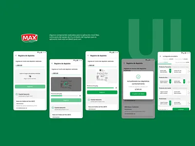 UI-App Max app branding card design figma graphic design logo ui user user interface