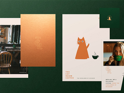 Editorial Design for the Cat Room. brand branding design editorial illustration letters logo poster type typography vector vintage