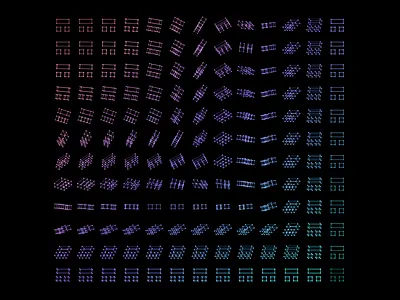 Brandmark Metamorphosis animation branding brandmark generative identity logo sprite