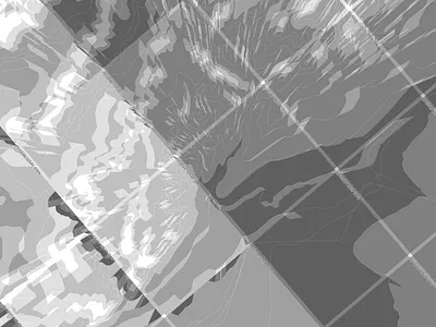 Elevation Data Visualization elevation generative mapping topological