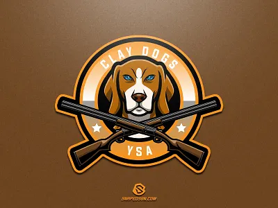 Clay Dogs YSA design esport gaming identity illustration logo logotype mascot sport