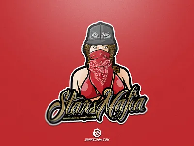 Stars Mafia design esport gaming identity illustration logo logotype mascot sport