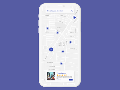 Daily UI #029 - Map app dailyui dailyui challenge figma map uidesign