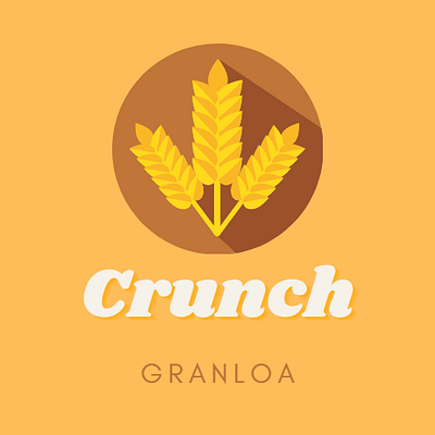 CRUNCH design logo logodesign