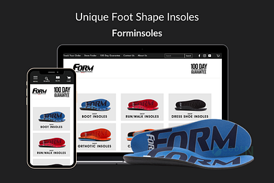 Shopify - Insoles Website design shopify web web development webdesign