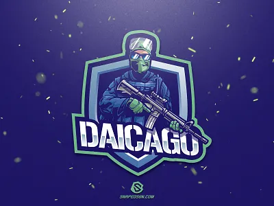 Daicago design esport gaming identity illustration logo logotype mascot sport