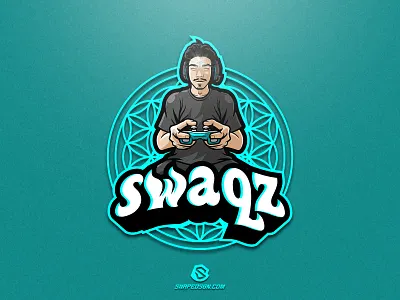 Swaqz design esport gaming identity illustration logo logotype mascot sport