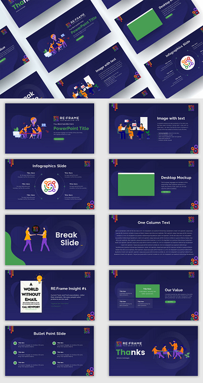 PowerPoint Template for cloud and web browser template design illustration investment investor logo pitch deck pitch deck design pitch deck template powerpoint presentation powerpoint presentation template technology