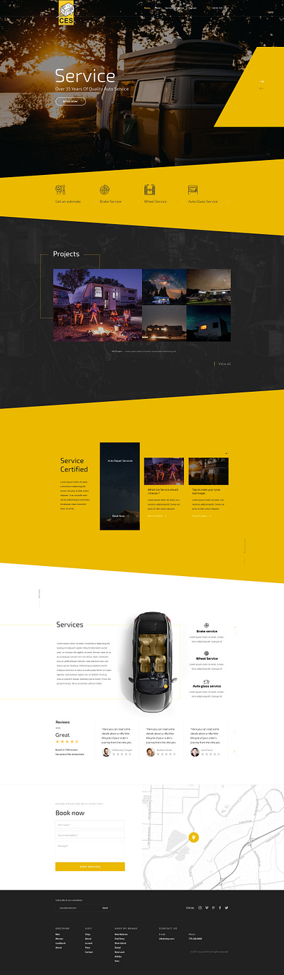 Car service website design templete ar mirzaa car website design design design classices ds mirzaa graphic design website design templete