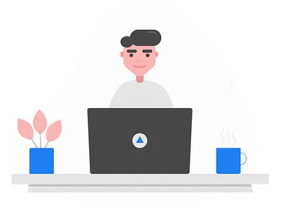 Designer Boy branding design graphic design illustration ui ux vector website design