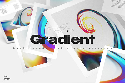 90 Gradient Backgrounds abstract aesthetic background bg blur blurry cover design designglow gradient grain grainy graphic iridescent noise noisy retro texture textures vibrant