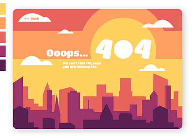 404 Page | Daily UI #008 008 dailyui design illustration ui