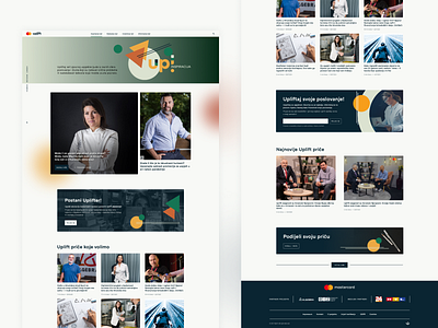 The Mastercard's initiative for inspiring Croatian entrepreneurs articles blog business design interface land landingpage ui ux website websitedesign websitedesigncroatia