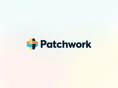 Patchwork Rebrand blur brand branding concept emblem gradient logo logo concept logo design logo mark logodesign logomark type typography