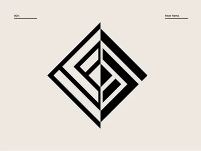 ABSTRACT RECTANGLE LOGO DESIGN CONCEPT. abstract adobe brand brand and identity brand design brand identity branding branding and identity branding design design graphic design hexagon logo logo design logodesign logomark logotype loop maze minimal