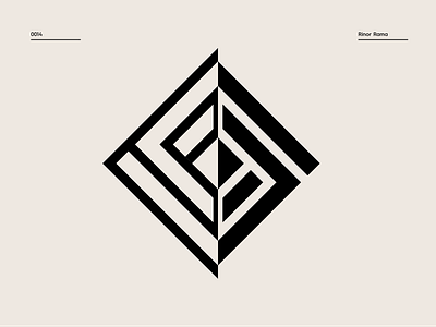 ABSTRACT RECTANGLE LOGO DESIGN CONCEPT. abstract adobe brand brand and identity brand design brand identity branding branding and identity branding design design graphic design hexagon logo logo design logodesign logomark logotype loop maze minimal