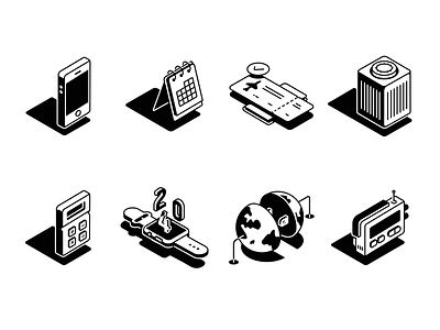 Icon set adobe ai black black icons desk farfor farfor.studio icon icon design icons illustration internet vector vector art white