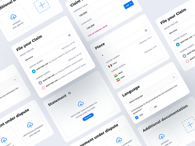 Card UI - Dashboard app cards cards cards design clean dashboard dashboard design dashboard template design ui ui cards ui elements web cards website widget