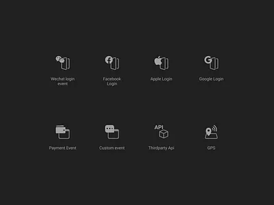 Software icons sketch api authorization event figma icons iptions login outline socialicons soft software tools twotine ui uidesign