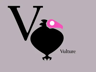 Letters of the Alphabet - V alphabets animal animallogos animals appicons applogos cleanlogos emblems icons letter v logos marks minimallogos modernlogos simplelogos symbols vulture vulturelogos vultures whatsnew