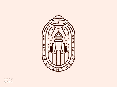 The Light House logo brand branding design graphic design illustration lighthouse line lineartlogo logo logomark logos minimal vector