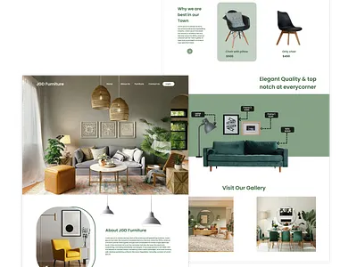 JGD Furniture Website figma furnitureweb furniturewebsite graphic design illustration landingpage mobile ui uidesign ux uxdesign web webdesign webdesigninspiration website
